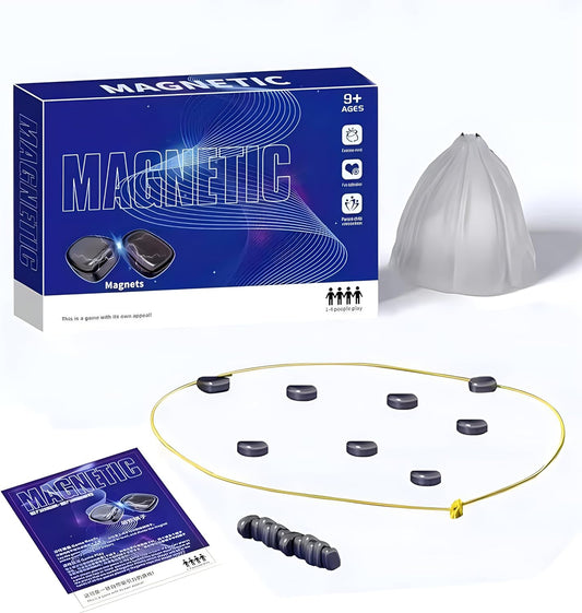 Magnetisch schaken met stenen